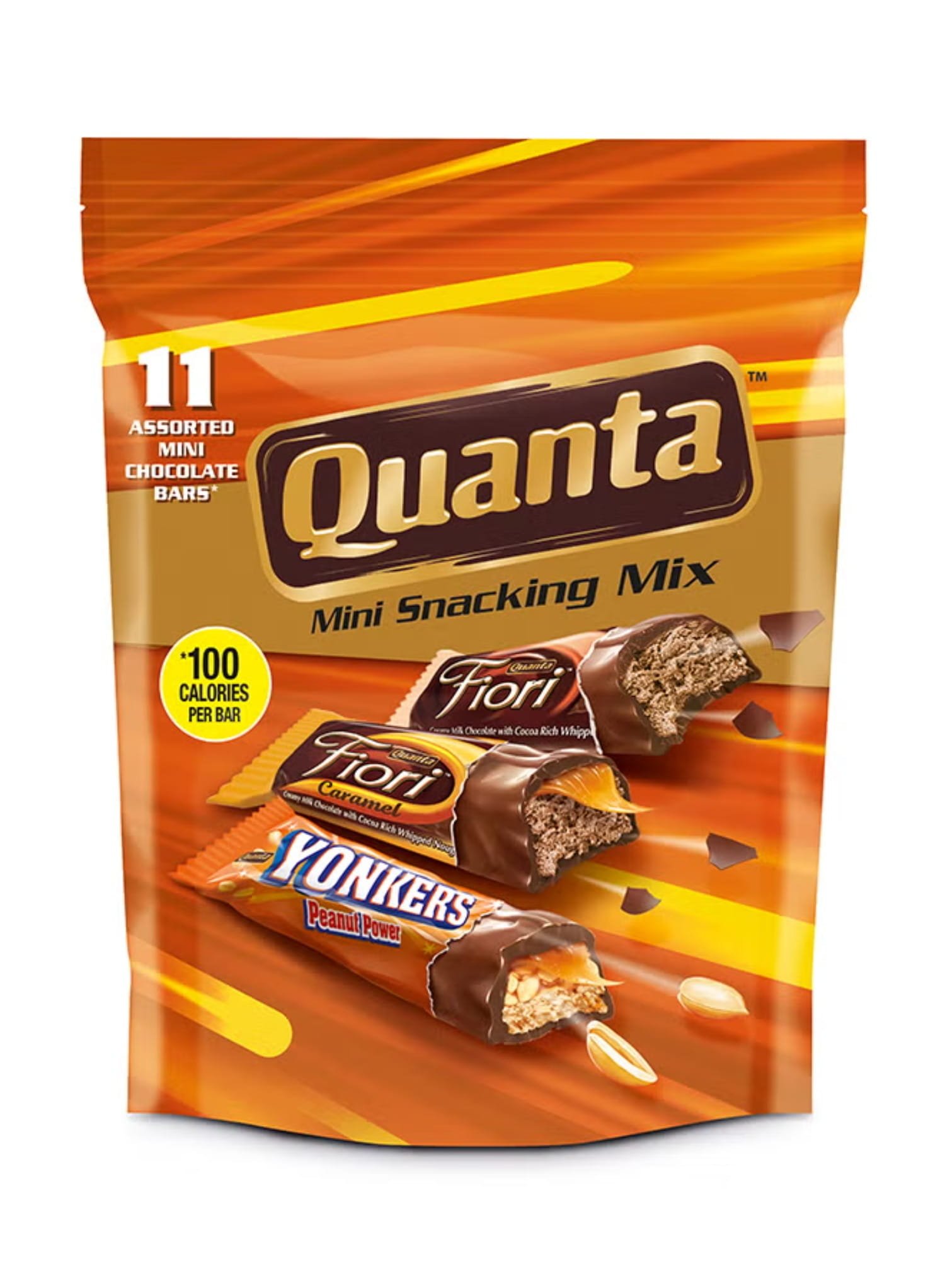 cc3dd199e353c0d7ed903d0a0b95366c (1) Quanta Assorted Mini Chocolate Bars 164 g x 11 pcs - Image 1