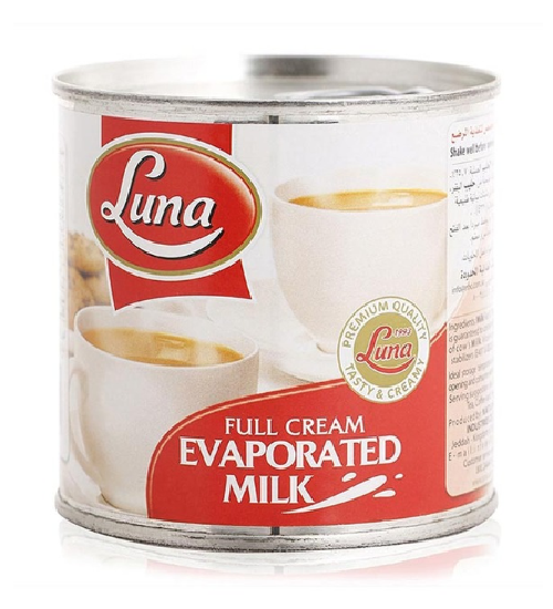 cfdfca418264dbc49b5cc6da763676d1 Luna Evaporated milk 48 X 170 ML - Image 1