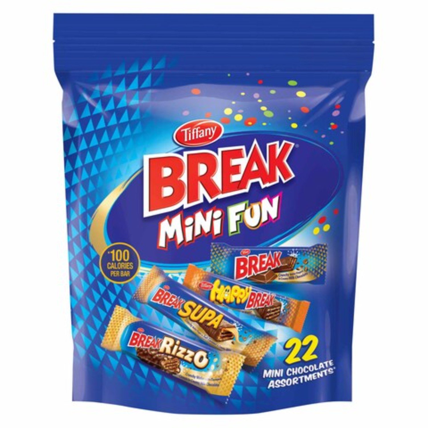 d7db5aa10a7584fe25f2e3e1d75e8df8 (2) Tiffany Break Mini Fun 22 mini chocolate assortments 384 g - Image 1