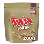 Twix Chocolate Minis Pack Of 260g (13 pieces)