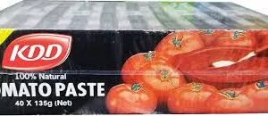 KDD Tomato Paste 135G x 40 | Concentrated Tomato Paste Pack | Mubarak Souq