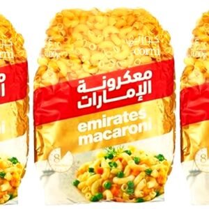 Buy Emirates Macaroni Corni Pasta 8 × 3 × 400g online at MubarakSouq. Premium quality durum wheat pasta with excellent taste and texture. Ideal for families, restaurants, and catering businesses.