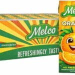 Melco orange flavored drink 250 ml x 27
