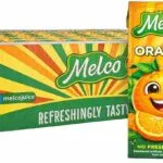 Melco orange flavored drink 250 ml x 27