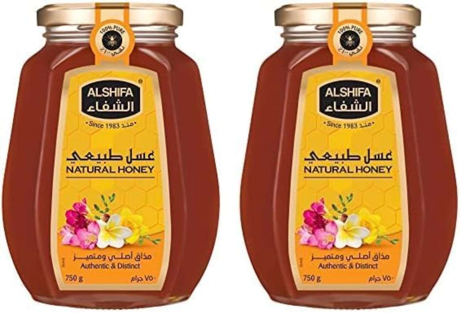 fea5f7d8c00bdfacc290f5b7e99fdced (1) Al Shifa Natural Honey 750g x 2 - Image 1