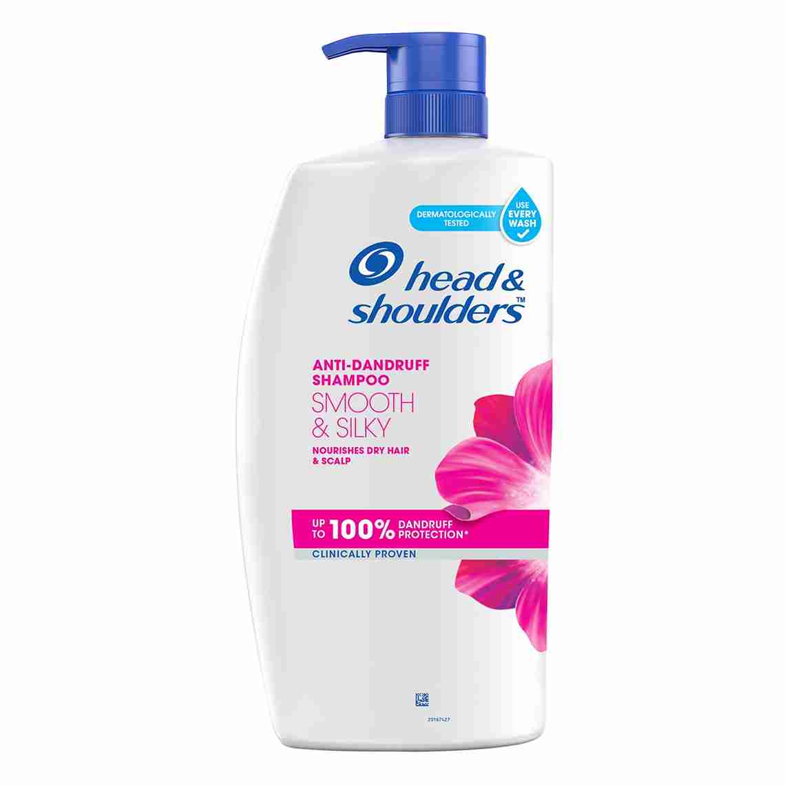 003cbe17c327c7a6a969506fe13d809b_11zon Head & Shoulders Smooth & Silky Anti-Dandruff Shampoo 1L x 8 شامبو هيد آند شولدرز سموث آند سيلكي المضاد للقشرة 1 لتر × 8 - الصورة 1
