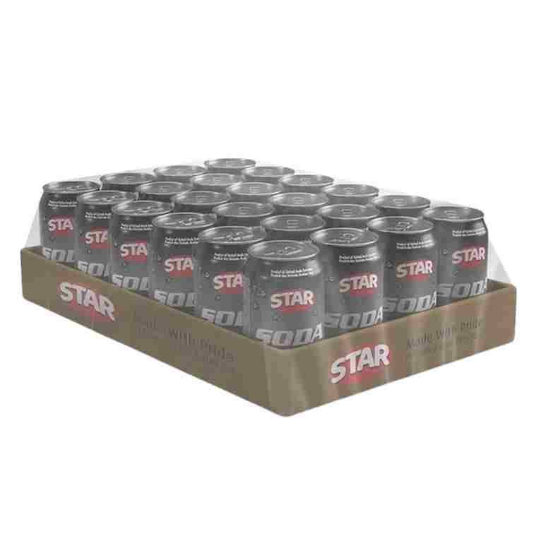 0d9e9969a755d589a54499c2b17b56b7_11zon Star Soda Carbonated Soft Drink 300 ml x 24pc - Image 1