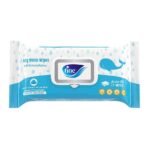 Fine Baby Aqua Wipes 99.9% Pure Water, Soft Cotton & Unscented - 72 Sheets