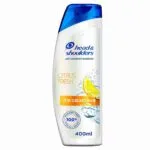 Head & Shoulders Citrus Fresh Anti-Dandruff Shampoo for Greasy Hair, 400 ml x 24 شامبو هيد آند شولدرز سيترس فريش المضاد للقشرة للشعر الدهني 400 مل ×24