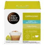 Nescafé Dolce Gusto cappuccino skinny & unsweetened coffee pods 8