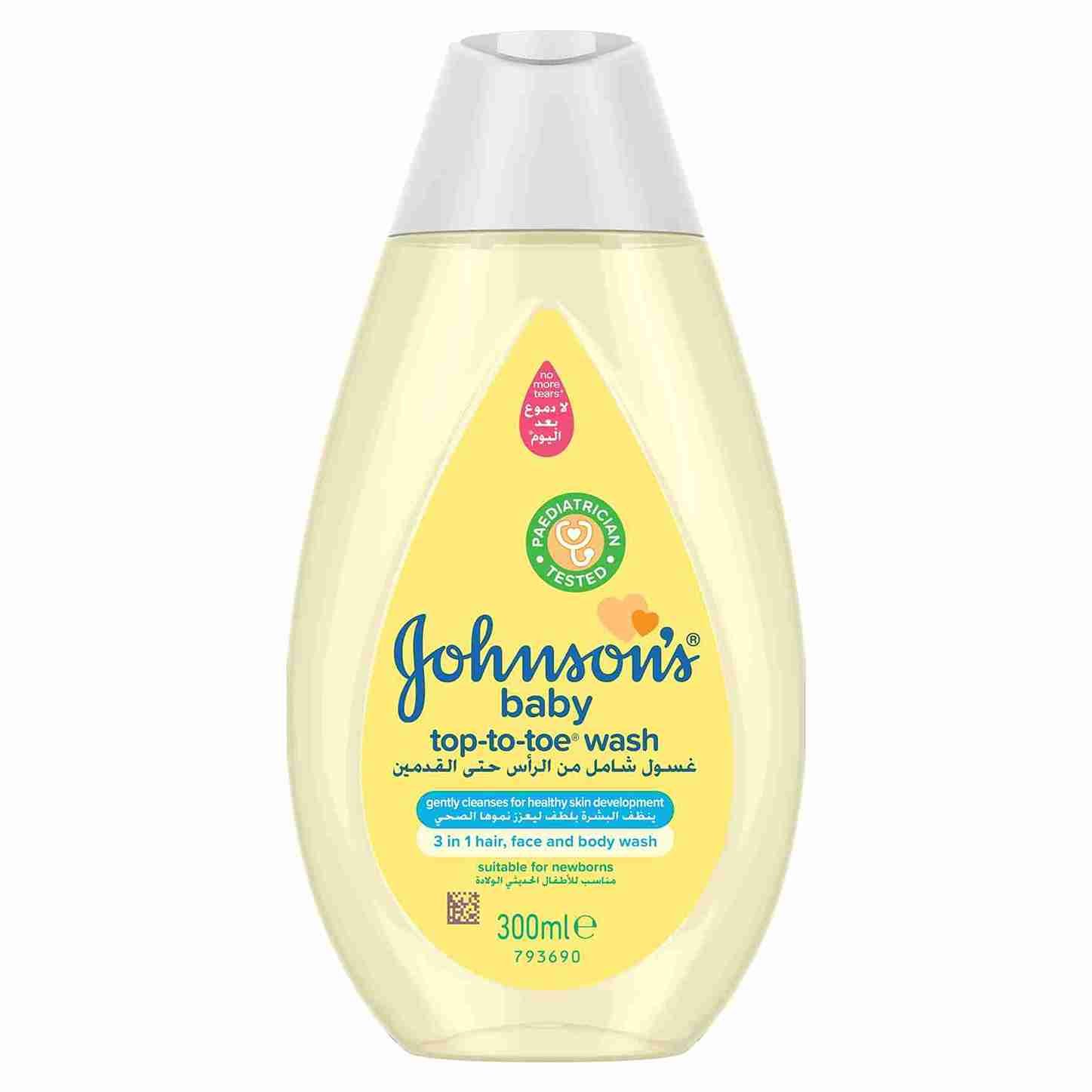 Johnson's Baby Top-to-Toe Wash 300ml_11zon Johnson's Baby Top-to-Toe Wash 300ml - الصورة 1