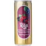 Rita Sparkling Drinks Mixed Berries Can  240 Ml X 30