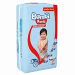 Sanita Bambi Pants, Size 4, Large, Jumbo Pack, 50 Diapers - 3 Pieces Carton