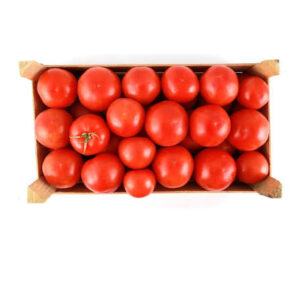 Fresh Tomato Wood Box 6 kg طماطم طازجة في صندوق خشبي 6 كجم