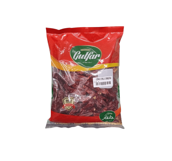 ac45bb12f15baff5f9a3f0bf5fad7b52 Gulfar Long Chilli 200g فلفل طويل جلفار 200 جم - Image 1