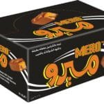 Mero Nougat Caramel Chocolate 24 Pieces × 20g شوكولاتة ميرو بالنوجا والكراميل 24 قطعة × 20 جم