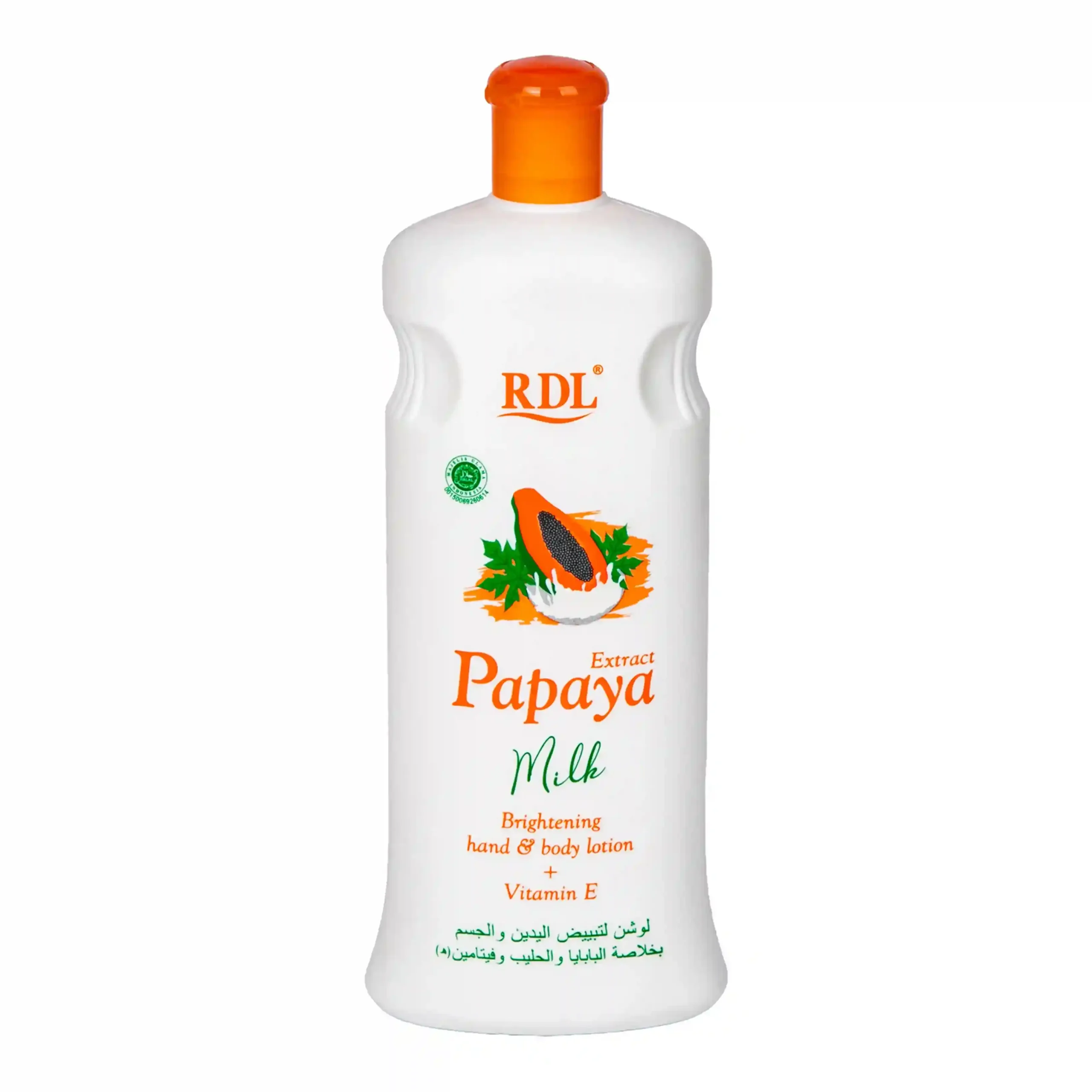 f21ae7ce42e6fdff231009f86add93ad_11zon RDL Papaya Extract Milk Hand & Body Lotion - 600ml x 12 - Image 1