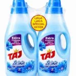 Taj Fabric Softener Cool Breeze 2L × 2 × 3     منعم أقمشة تاج نسيم بارد 2 لتر × 2 × 3