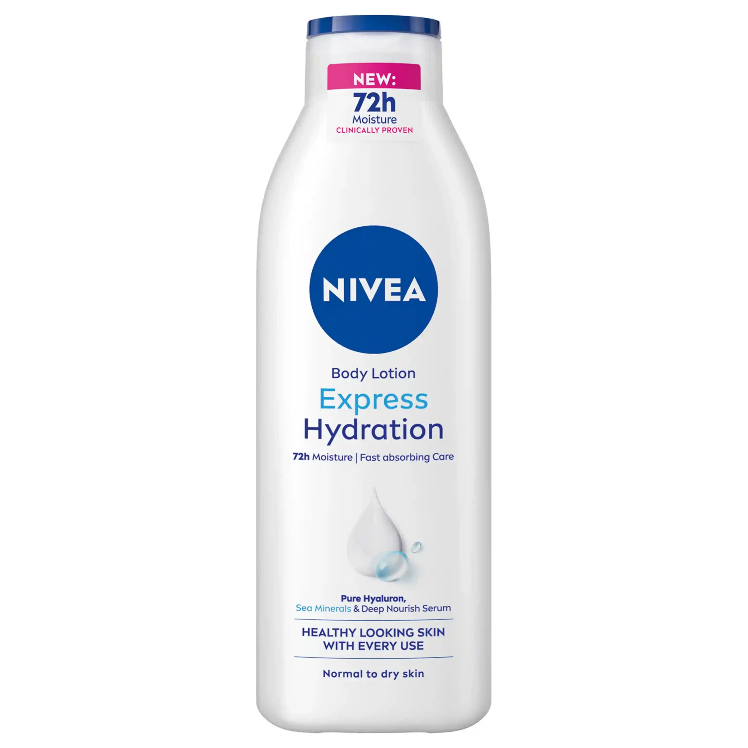 15edb50e07db4b73c2cc88c06ded90aa_11zon Nivea Body Lotion for Normal to Dry Skin Express Hydration 250 ml نيفيا لوشن الجسم إكسبريس ترطيب للبشرة العادية إلى الجافة 250 مل - الصورة 1