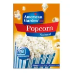 American Garden Natural Popcorn 273g x 12فشار أمريكان جاردن طبيعي 273 جم × 12 عبوة