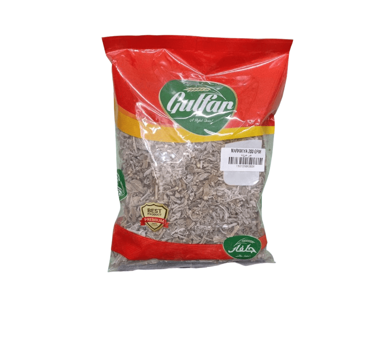 1afb98c8e945d4ba716fae5fd462c569 أوراق الميرمية جلفار 200 جم Gulfar Maramiya Leaves 200g - الصورة 1