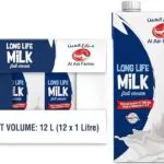 Al Ain Long Life Full Cream Milk 1 Liter  حليب العين طويل الأجل كامل الدسم 1 لتر