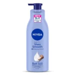Nivea Body Milk Smooth Sensation 5 In 1 Complete Care Deep Moisture Serum 400ml نيفيا بودي ميلك سموث سينسيشن 5 في 1 بعناية متكاملة وسيروم ترطيب عميق 400 مل