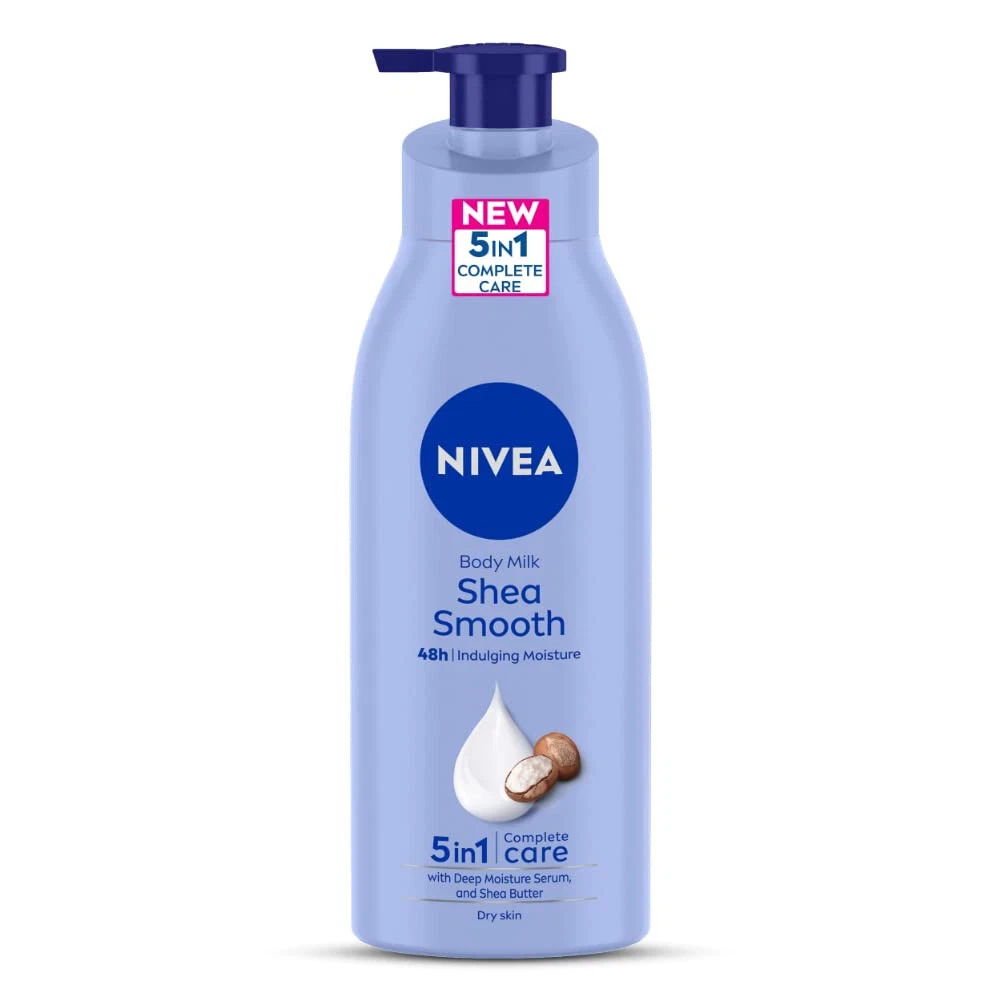 3f1323de15a7bf687c1936a01c7aef2f (1)_11zon Nivea Body Milk Smooth Sensation 5 In 1 Complete Care Deep Moisture Serum 400ml نيفيا بودي ميلك سموث سينسيشن 5 في 1 بعناية متكاملة وسيروم ترطيب عميق 400 مل - الصورة 1
