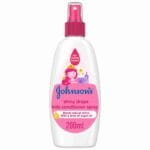 Johnson Baby Shiny Drops Kids Conditioner Spray 200ml بخاخ بلسم جونسون للأطفال شايني دروبس 200 مل