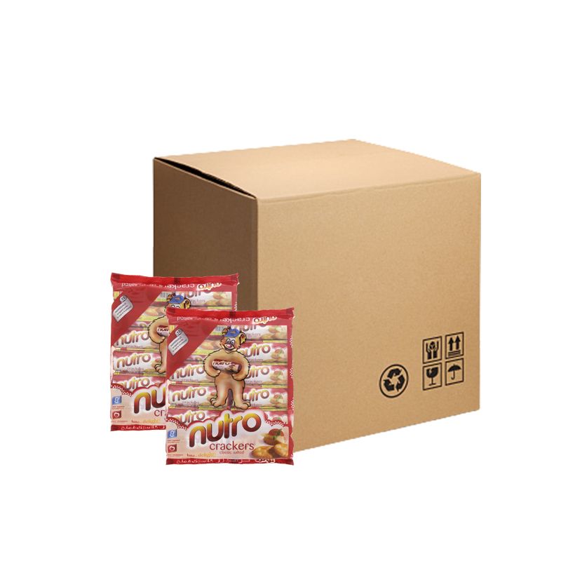 6d8aa88361265e7554c5a52d139902b7 Nutro Crackers Classic Salted Biscuits 39g بسكويت نوترو كراكرز الكلاسيكي المملح 39 جم - Image 1