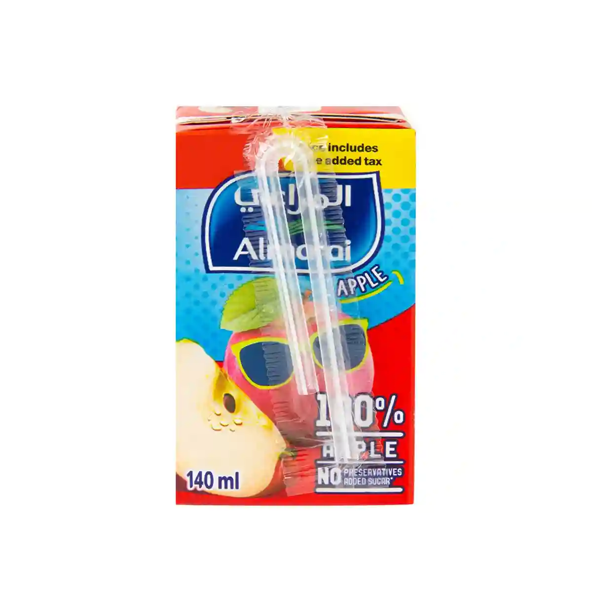 837c5043-2fa0-4bb1-a50d-6272421dab37_11zon Almarai Apple Juice Drink 140ml مشروب عصير التفاح المراعي 140 مل - الصورة 1