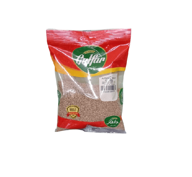 8feb6c0c2f1272c9f81069084fb8b8df Gulfar Ajwain Seed 200g بذور الأجوين جلفار 200 جم - Image 1