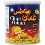 Oman Chips Chilli Tin 37g x 6 شيبس عُمان بنكهة الفلفل الحار 37 جم × 6 عبوات