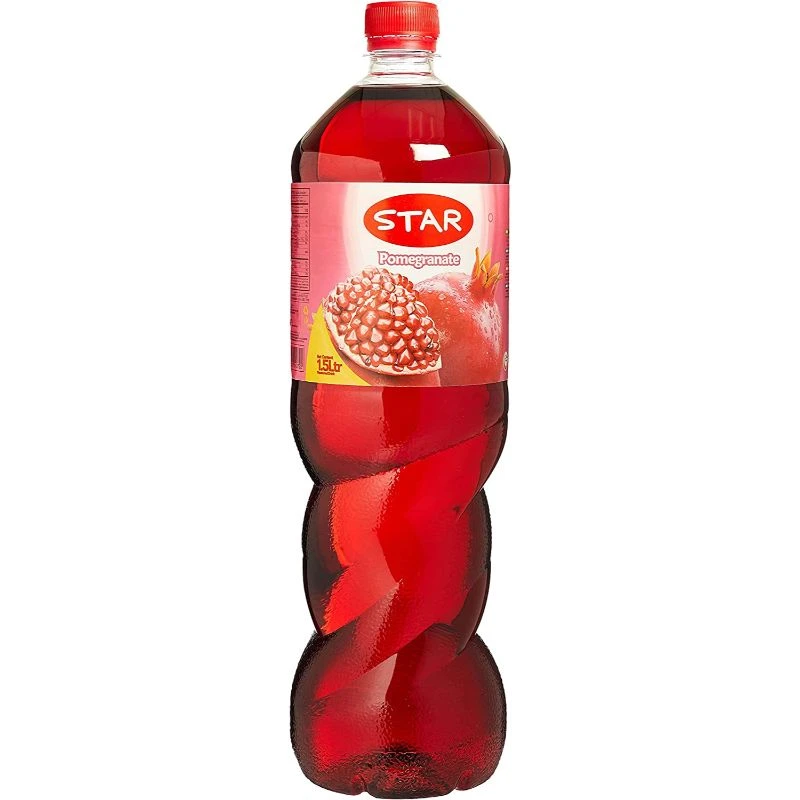 e4773f4c99383f43368fad4444a98a81 Star Pomegranate Juice 1 Liter ستار عصير الرمان 1 لتر - الصورة 1