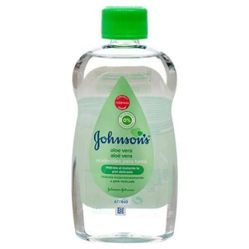fde9a51afd7a8a06f1b29edb99bc79d6_11zon Johnson's Aloe Vera Baby Oil 300ml زيت جونسون للأطفال بالألوفيرا 300 مل - Image 1